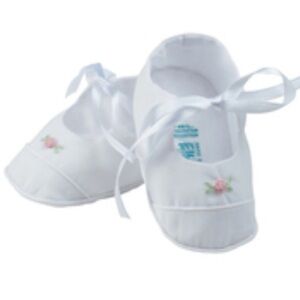 Feltman Brothers Rose Garden Collection Ribbon Booties